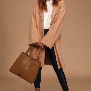 Back to Business Cognac Tote